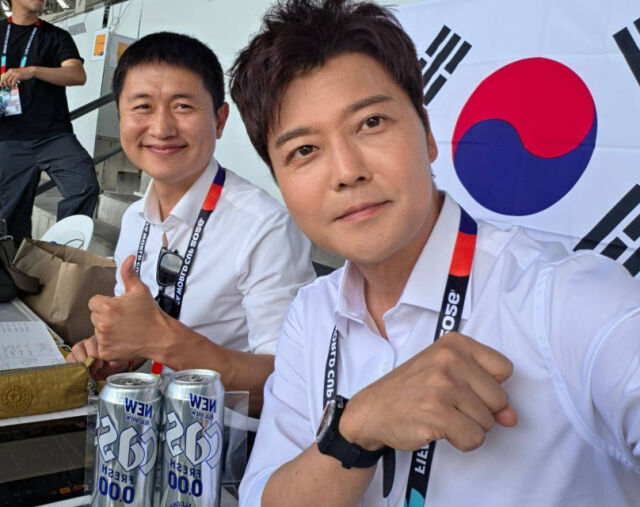전현무, 이영표./소셜미디어