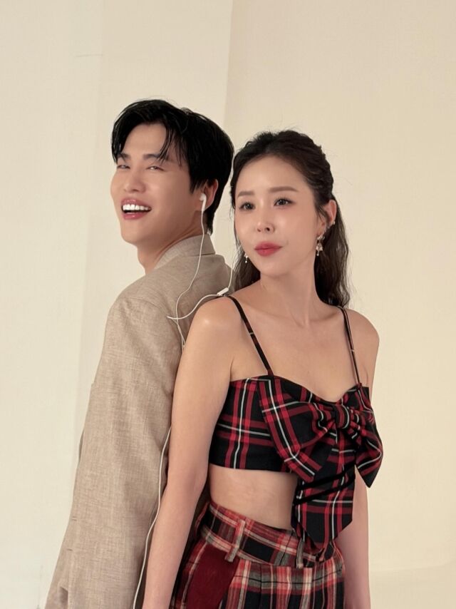 가수 신지와 문원 부부./신지 소셜미디어