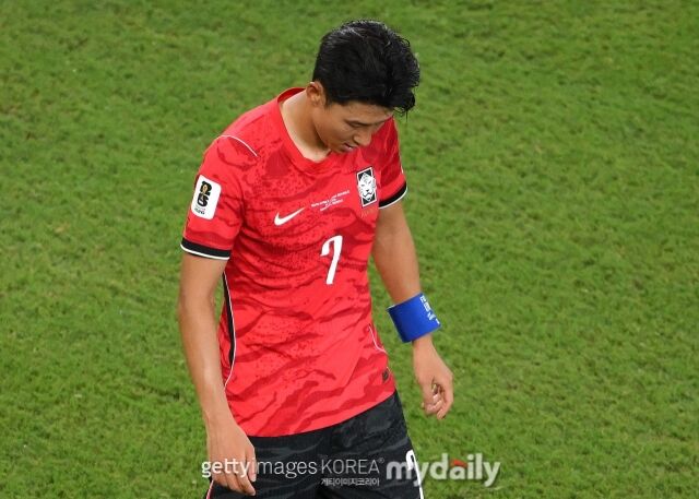 손흥민이 25일 몬테레이 스타디움에서 열린 남아공과의 '2026 국제축구연맹(FIFA) 북중미 월드컵' A조 조별리그 3차전에서 교체 출전했다./게티이미지코리아