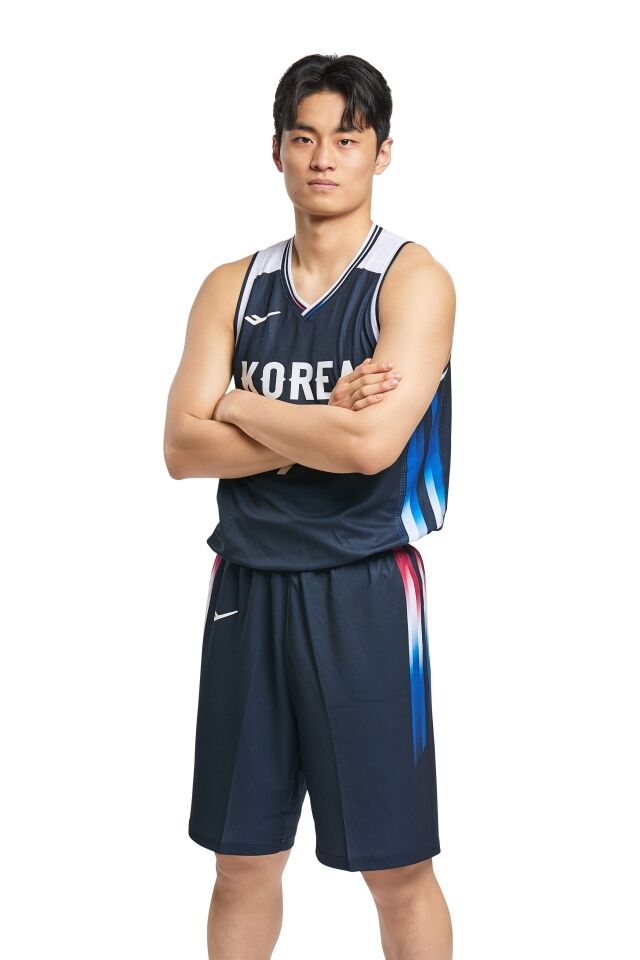 남자농구 국가대표팀 새 유니폼./대한민국농구협회