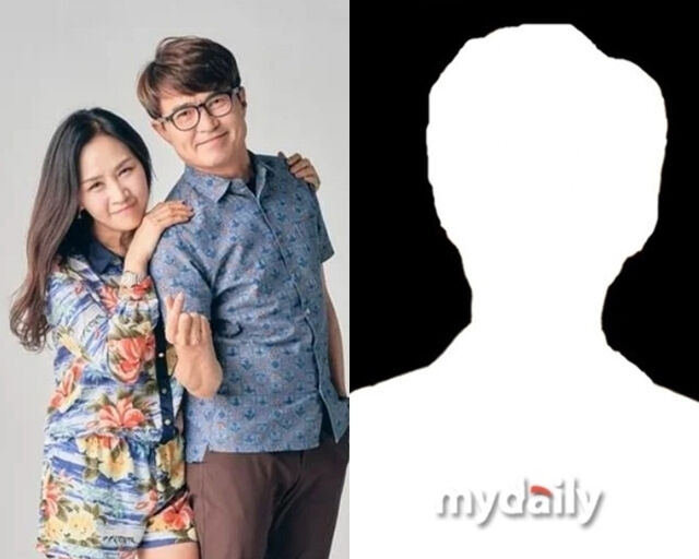 가수 조갑경과 홍서범 부부, 기사 이해를 돕기 위한 남성 실루엣./홍서범과 조갑경, 마이데일리