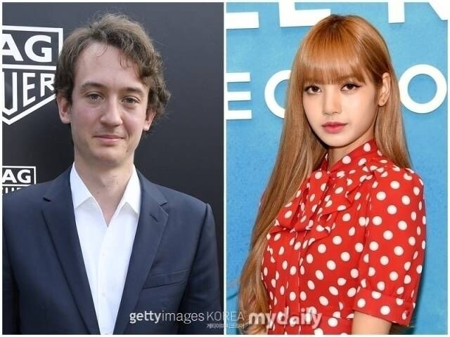 태그호이어 CEO 프레데릭 아르노와 그룹 블랙핑크 리사./게티이미지코리아