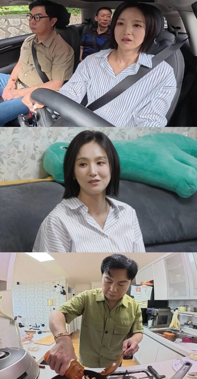 배우 임원희와 1세대 걸그룹 베이비복스 출신 배우 이희진 사이에 묘한 핑크빛 기류가 포착됐다./SBS 예능 프로그램 '미운 우리 새끼'