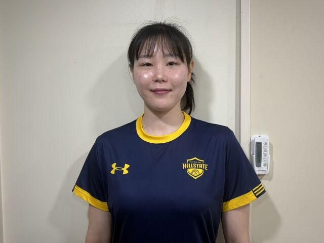 구솔이 현대건설 유니폼을 입으면서 프로 복귀에 성공했다./용인 = 이정원 기자