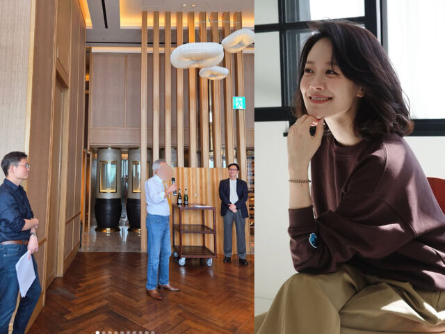 문지애가 시댁 행사 사진을 올렸다. / 문지애 소셜미디어 