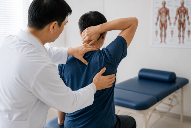30일 금융권과 의료계에 따르면 보건복지부는 7월 1일부터 도수치료를 관리급여 대상으로 전환한다. /AI 생성 이미지