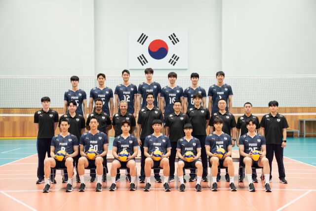 한국 남자배구 대표팀이 7월 충북 제천에서 브라질을 만난다./대한배구협회 제공
