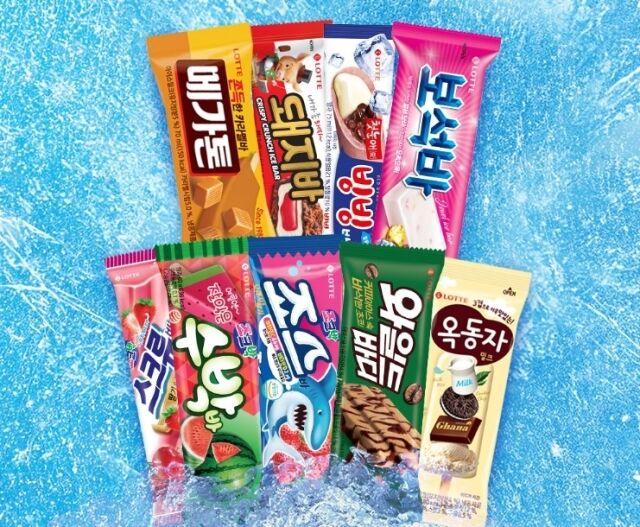 롯데웰푸드 빙과 라인업. /인스타그램 캡처
