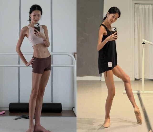 “嗯，泰雄♥”尹慧珍，身材纤细却肌肉线条分明……越看越觉得不可思议。