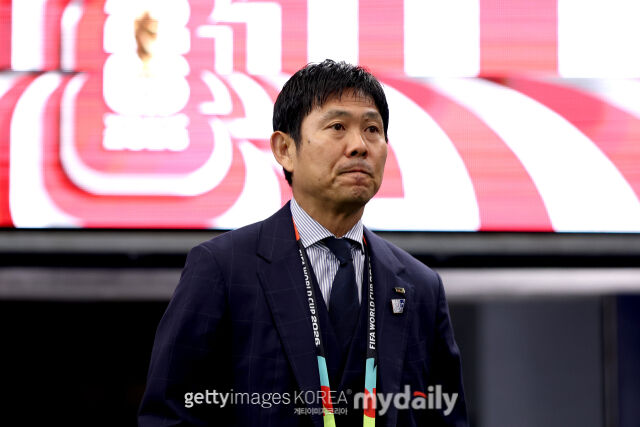 모리야스 하지메 일본 축구 대표팀 감독이 일본 축구의 미래에 대해 입을 열었다. /게티이미지코리아