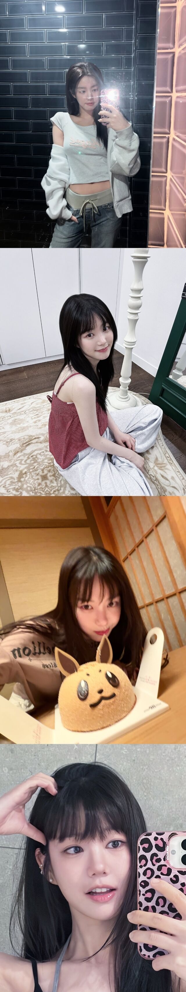 배우 이유비가 근황을 전했다. / 이유비 소셜미디어