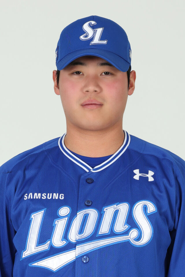 삼성 라이온즈 김백산이 KBO 역대 2호 육성선수 출신 데뷔전 선발승을 챙겼다./삼성 라이온즈 제공