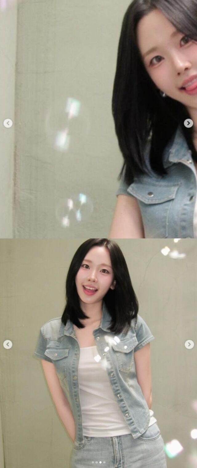 그룹 모모랜드 출신 나윤이 싱그러운 여름 향기를 품은 근황을 전했다./나윤 소셜미디어