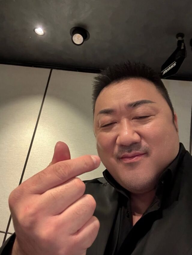배우 마동석./마동석 소셜미디어