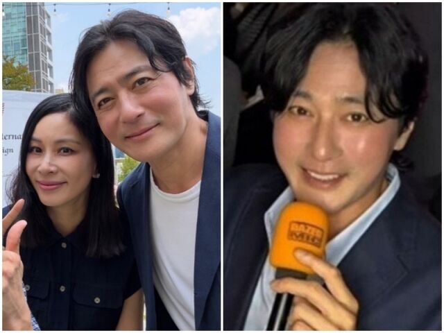 장동건, 고소영./소셜미디어