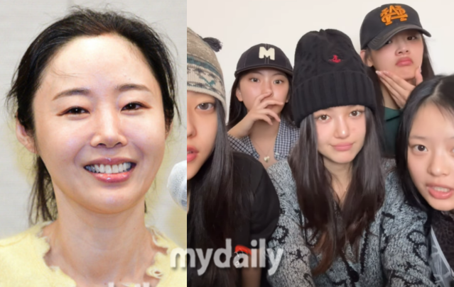 다니엘의 법률대리인 법무법인(유) 화우 변호인단은 지난 6일 입장문을 발표하고 "다니엘을 포함한 뉴진스 멤버들은 특정 회사와 연예 전속계약을 이중으로 체결하거나 체결하려 한 사실이 없다"라고 강조했다. 민희진과 뉴진스./마이데일리, 소셜미디어