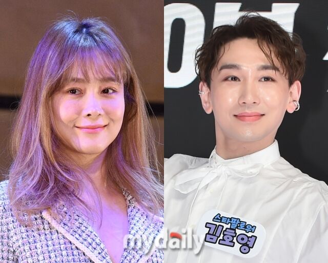 그룹 핑클 출신 뮤지컬 배우 옥주현, 뮤지컬 배우 김호영./마이데일리