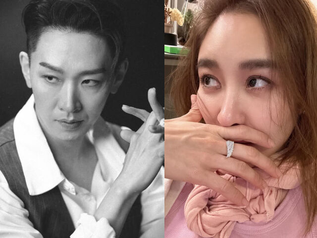 옥주현이 김호영에게 '옥장판' 발언 해명을 요구했다. / (왼쪽) 김호영 소셜미디어, (오른쪽) 옥주현 소셜미디어