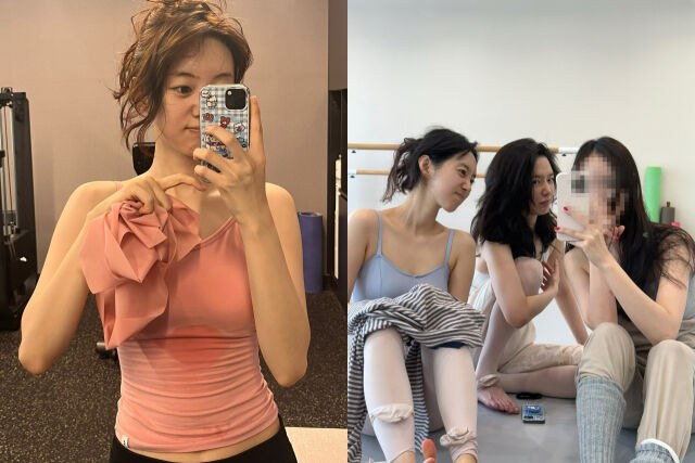 배우 박세완이 박규영과 함께 발레에 열중인 근황을 전했다. / 박세완 소셜미디어 
