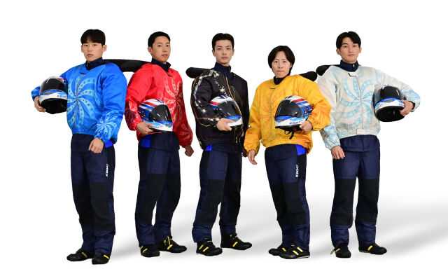 경정 18기 신인선수 5명(왼쪽부터 이신호, 이명현, 김준영, 이은지, 김상범)/경륜경정총괄본부 제공