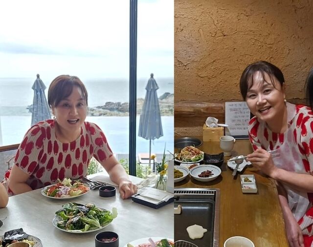 방송인 이경실이 부산 여행기를 글로서 전했다. / 이경실 소셜미디어