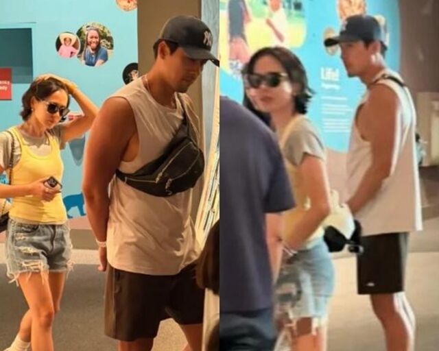 배우 현빈과 손예진 부부./온라인 커뮤니티