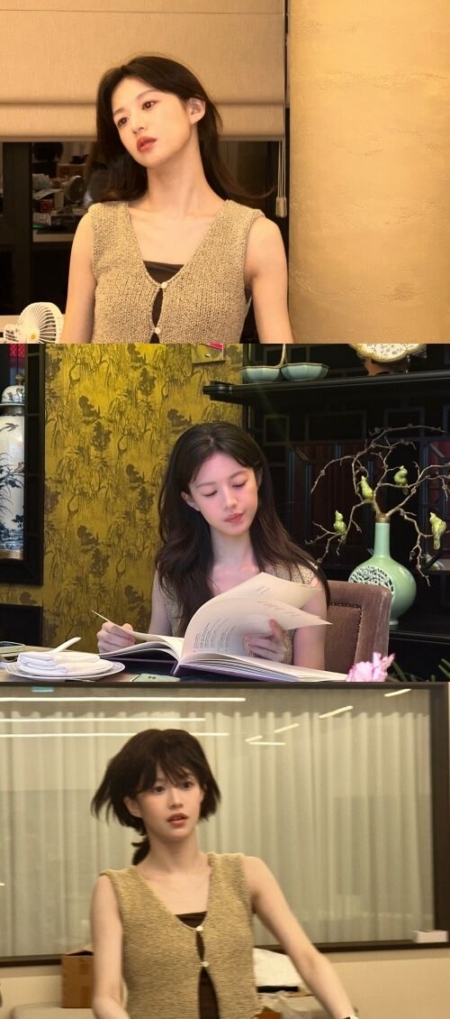 배우 고윤정이 색다른 매력을 뽐냈다. / 고윤정 소셜미디어