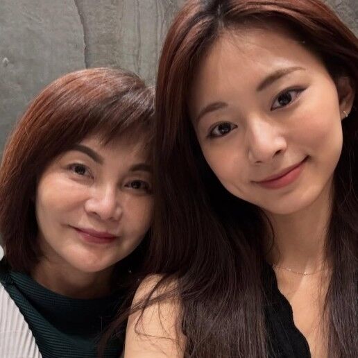트와이스 쯔위와 모친./쯔위 인스타그램