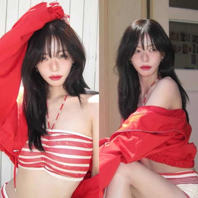 프로미스나인 이채영./이채영 인스타그램