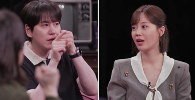 오는 19일 오후 10시 방송되는 MBN·SBS Plus '내가 만난 사이코패스' 2회에서는 출연진이 아이돌 활동 중 직접 겪은 스토킹 피해 사례가 공개되며 또 다른 결의 불안을 예고한다. 규현과 허영지./ MBN·SBS Plus '내가 만난 사이코패스'