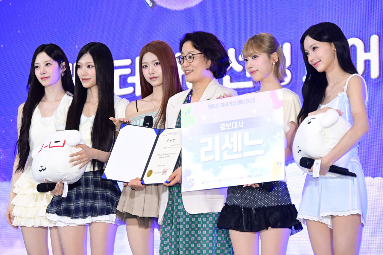 달라진 위상으로 '2년 연속 홍보대사' 리센느 "멤버들 모두 평소 캐릭터에 관심이 많다"