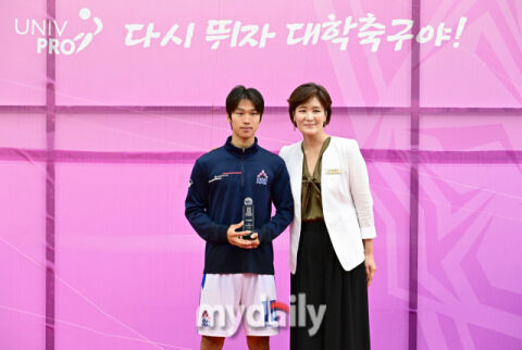 [MD포토] 금찬혁 '영플레이어상 수상'