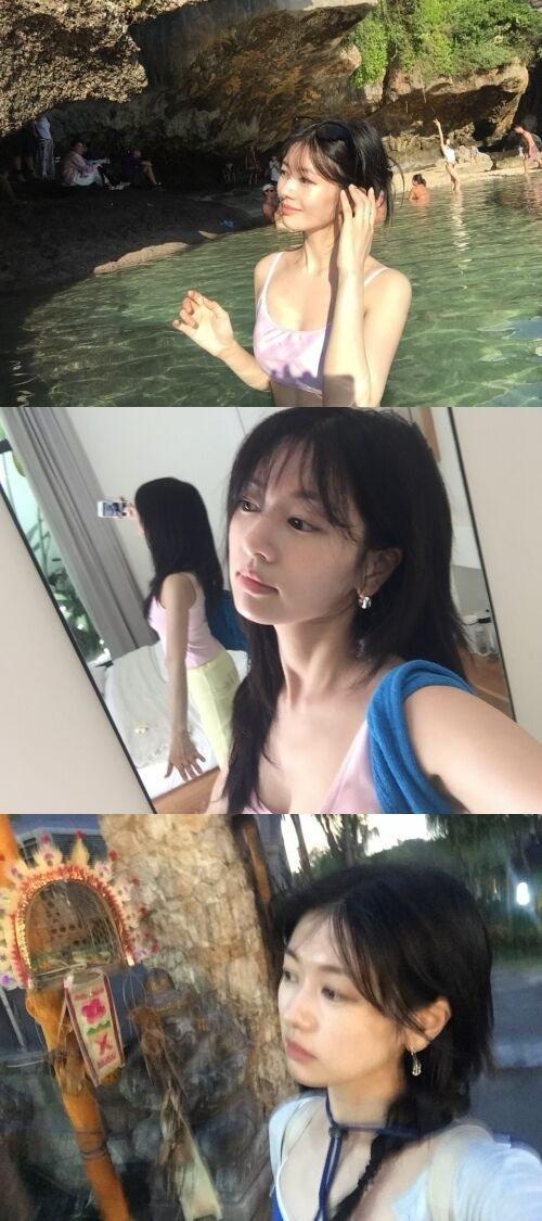 배우 정소민이 발리에서 여행을 즐기는 근황을 전했다. / 정소민 소셜미디어