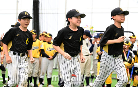[MD포토] 김포시유소년야구단 '꿈나무리그 청룡 준우승'