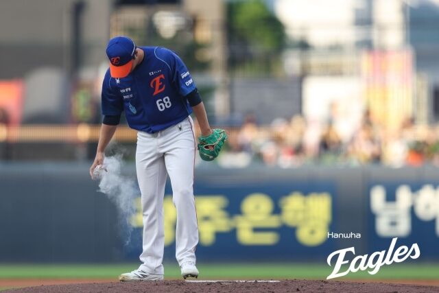 한화 이글스 박준영이 21일 광주-기아챔피언스필드에서 진행된 KIA 타이거즈전에 선발 등판했다./KIA 타이거즈 제공