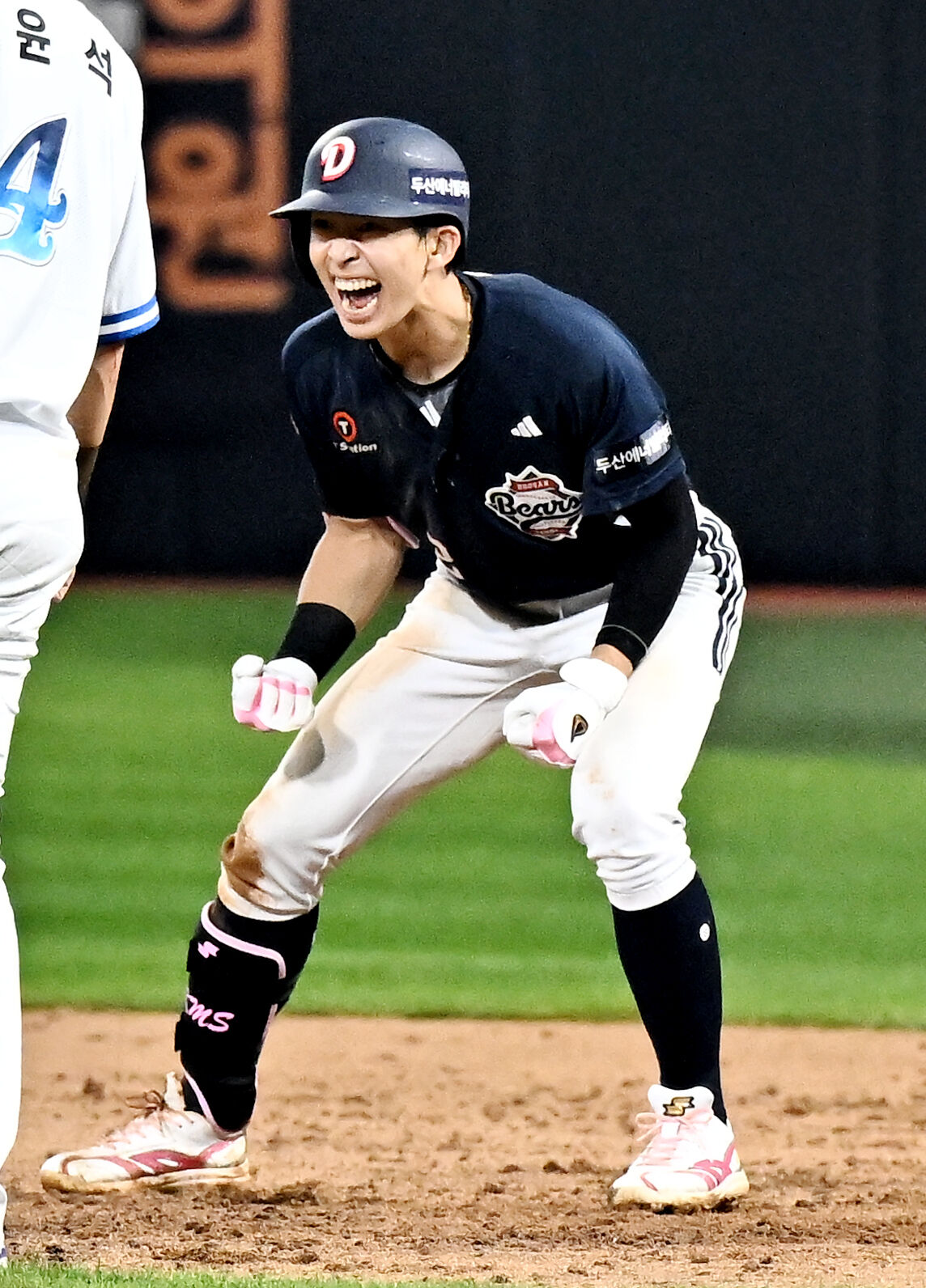 [MD포토] 김민석, '동점 적시타 해냈다!'