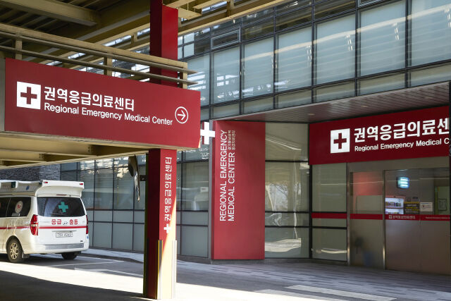 분당차병원 권역응급의료센터. /차병원