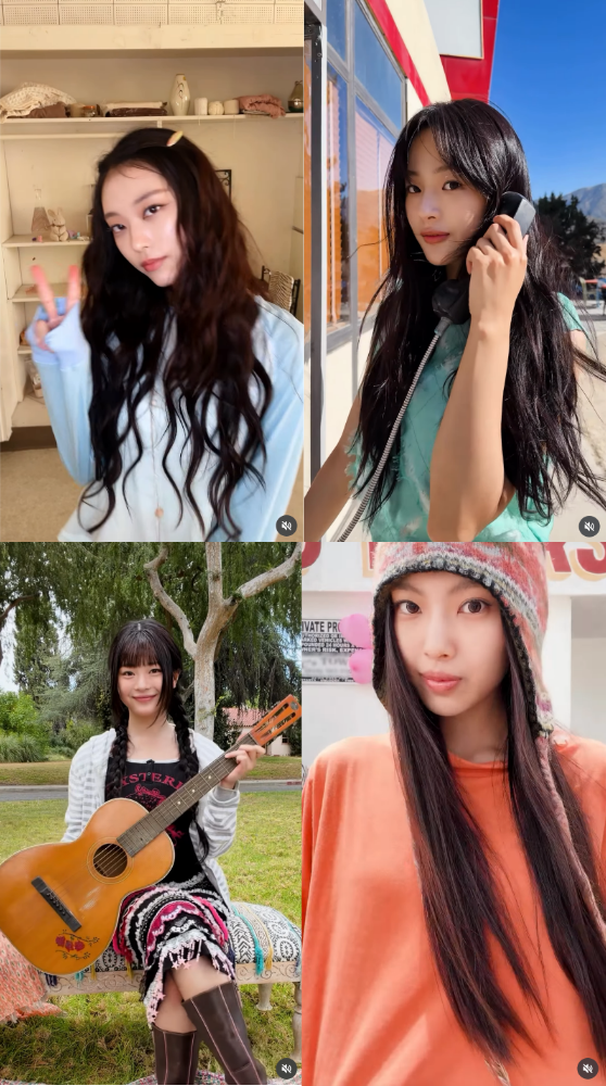 뉴진스가 데뷔 4주년을 맞아 연이어 새로운 콘텐츠를 공개하며 팬들의 기대감을 끌어올렸다. / 뉴진스 공식 SNS