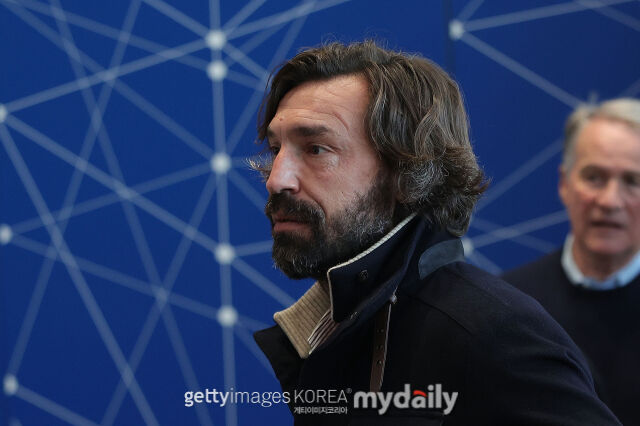 파브리치오 로마노에 따르면 이탈리아축구연맹(FIGC)이 안드레아 피를로 감독과 계약을 하지로 않기로 했다. /게티이미지코리아