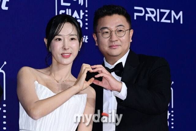 방송인 이지혜와 남편 문재완./마이데일리