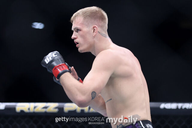 2024년 6월 UFC 303에서 페이지와 싸우기 위해 준비하고 있다. /게티이미지코리아