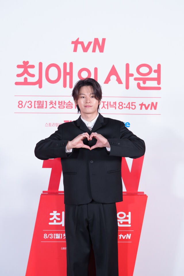 배우 차우민. / tvN 새 월화드라마 '최애의 사원' 제공