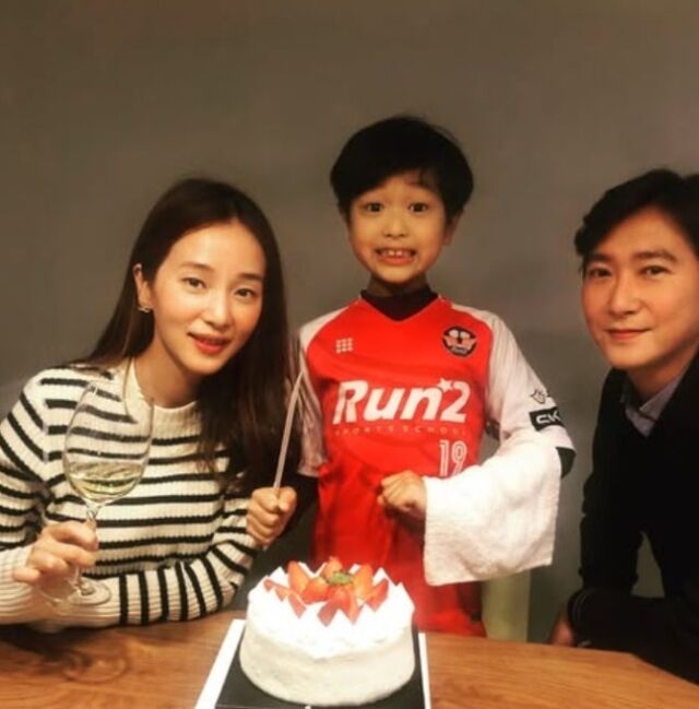 고지용 가족./소셜미디어