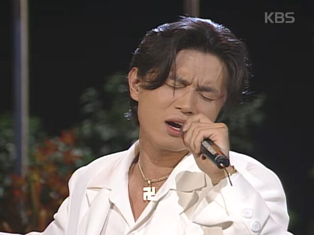 김민종이 '귀천도애' 무대를 꾸미고 있다. / KBS '이문세쇼'