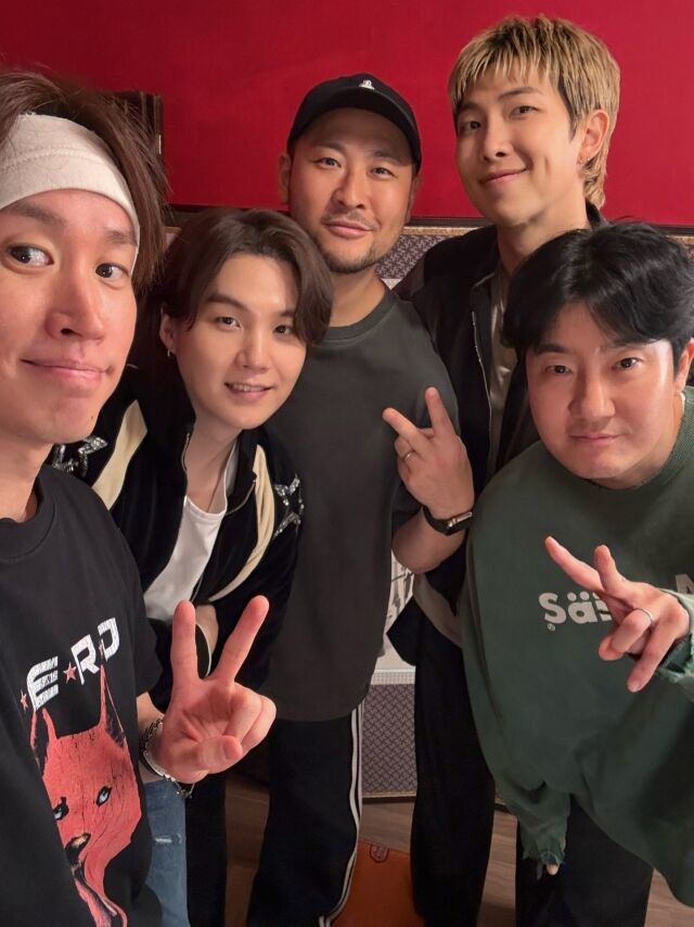 에픽하이와 방탄소년단 / 소셜미디어