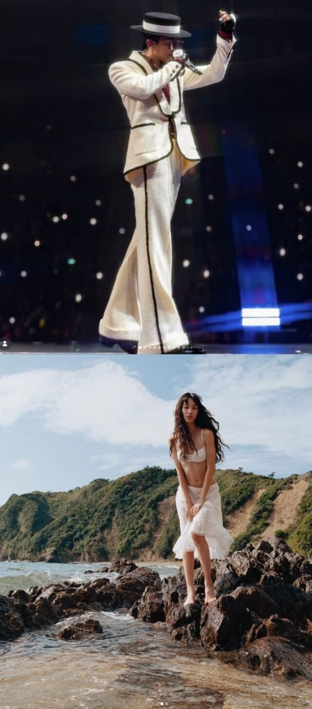 가수 지드래곤(G-DRAGON)이 과거 여러 차례 열애설이 불거졌던 일본 모델 겸 배우 미즈하라 키코 관련 소셜미디어 게시물에 ‘좋아요’를 눌러 누리꾼들의 이목을 집중시켰다./지드래곤, 미즈하라 키코 소셜미디어