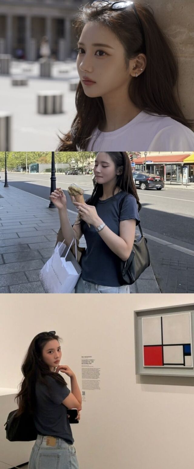 아이돌 연습생 출신이자 '마약 전과 3범'인 한서희가 유럽 여행 중 냉담한 반응에 엉뚱한 자폭성 댓글을 남겨 이목을 끌었다./한서희 소셜미디어