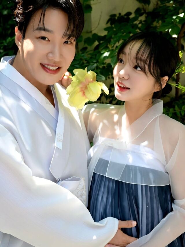 문지인이 남편 김기리와 함께한 특별한 만삭 화보를 공개하며 출산을 앞둔 설렘을 전했다. / 문지인 SNS