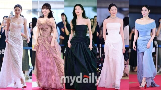 왼쪽부터 최미나수, 박보영, 고윤정, 박지현, 김고은./한혁승 기자(hanfoto@mydaily.co.kr)