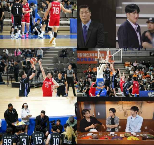 3연승 질주로 거침없는 상승세를 타던 SBS ‘열혈농구단 시즌2’의 라이징이글스가 제주 지역 최강팀을 만나 사상 최대의 위기에 직면한다. /SBS ‘열혈농구단 시즌2’